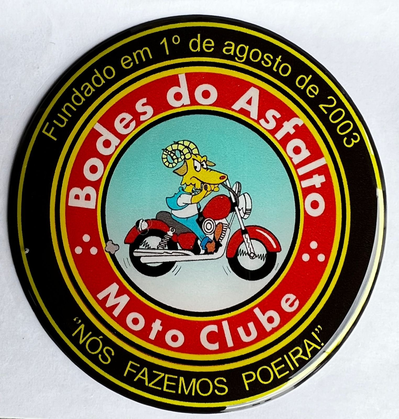 Adesivo resinado 7cm