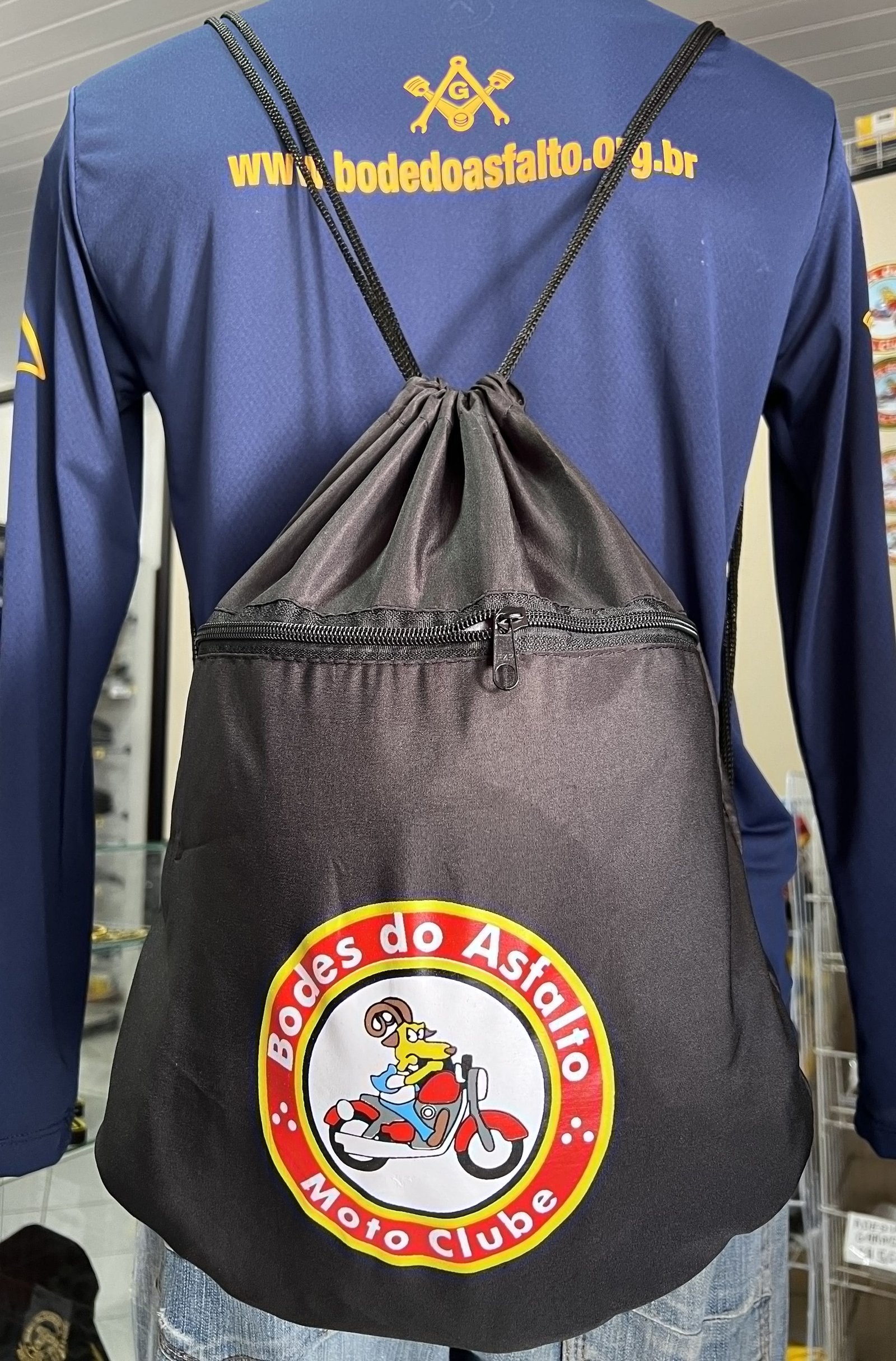 Mochila Saco em Tactel