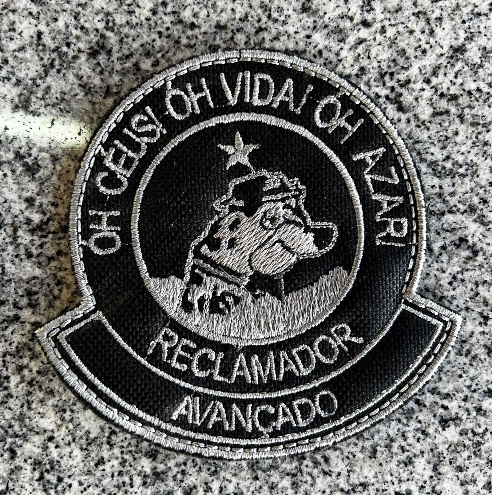 Patch Bordado Reclamador - Avançado