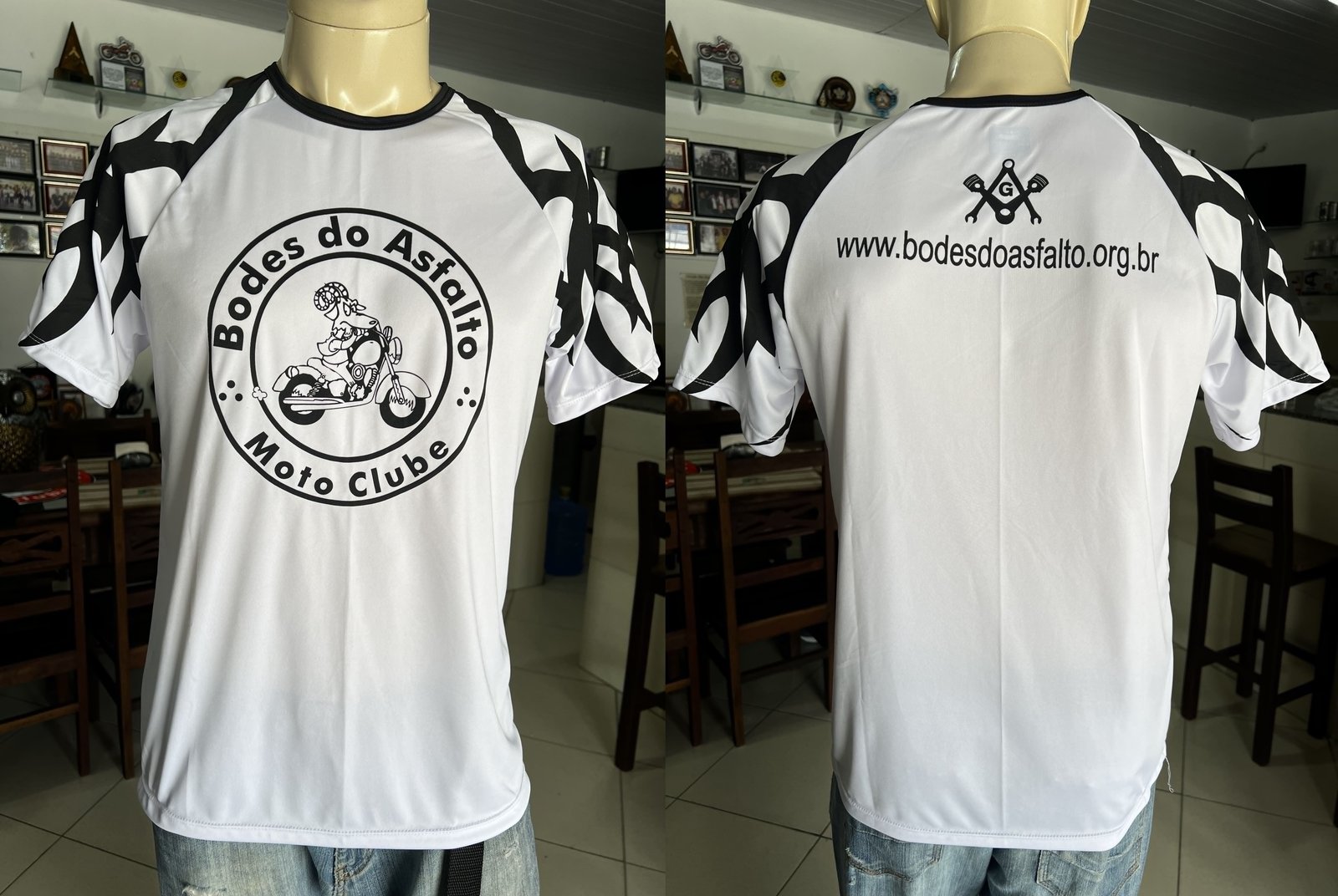 Camisa Tribal Branca