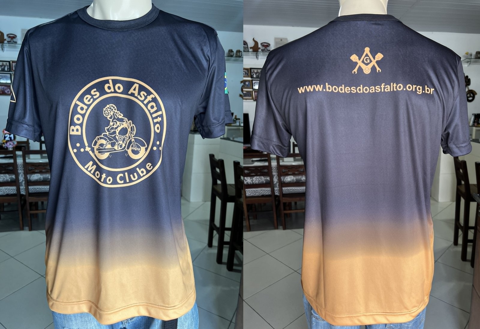 Camisa Preta/Dourado - DRY