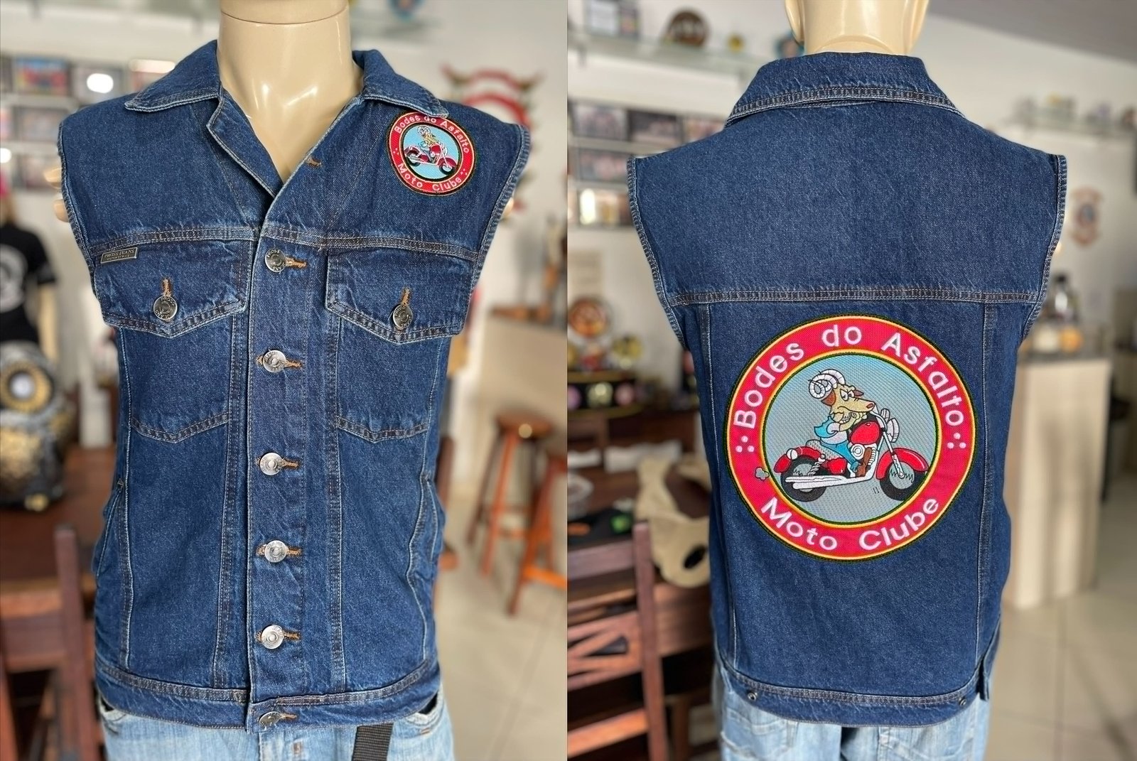 Colete Jeans