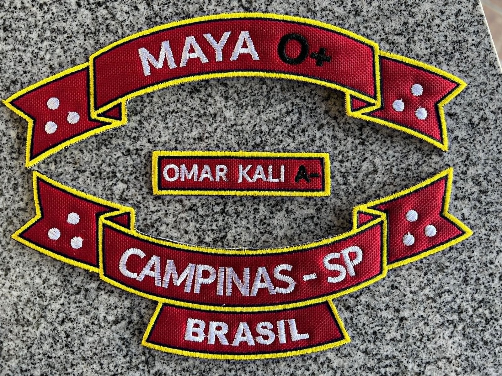 Faixas e tarjeta: JUVENIL (21cm)