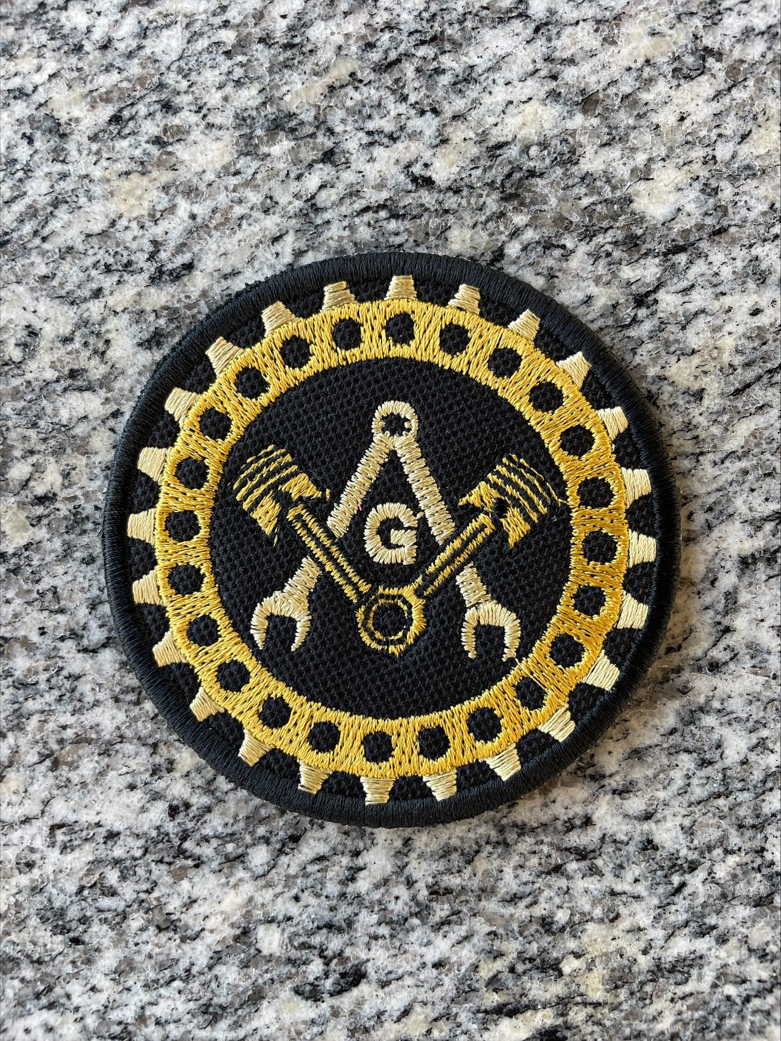 Patch: Maçom Motociclista