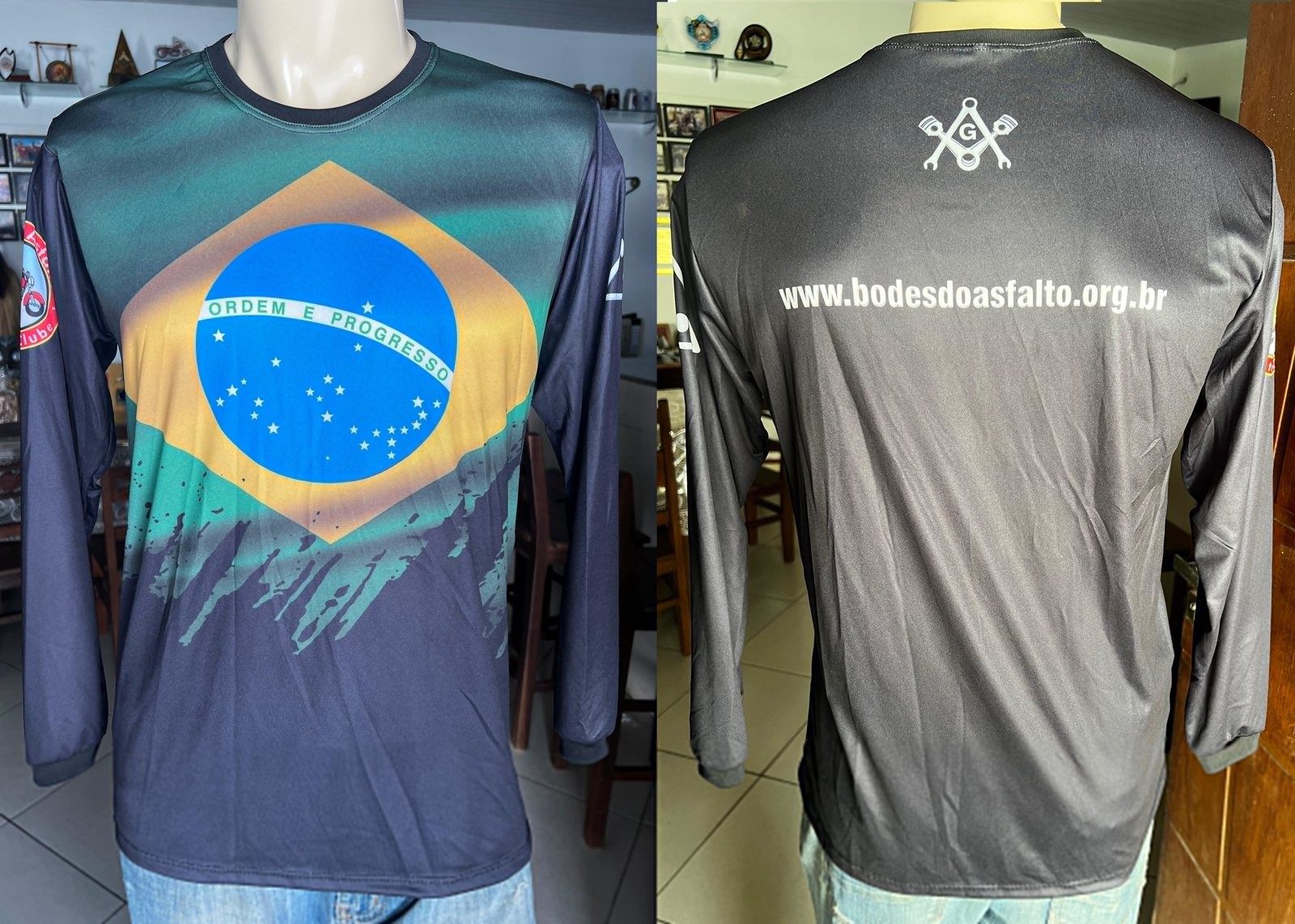 Camisa DRY: BRASIL