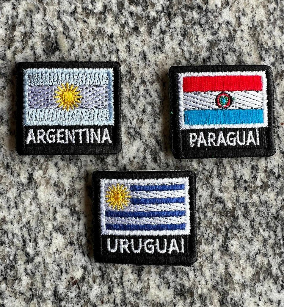 Patch: Bandeira ARG/URY/PRY